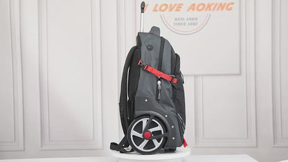 CityTravel Bags™ 🎒 Universal 3-in-1 Rolling Backpack | Travel Bag, Wheeled Luggage for Business Trips